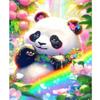 Frame Diy Paint By Numbers For Adults Kits Panda Animals Handicrafts Numbers Painting For Home Wall Art Picture 40x50cm