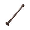 REDHiLL Heavy-Duty Tension Rod, 320cm, Heavy-Duty, No Drill Required, for Laundry Drying, Futon Drying, Telescopic Clothes Drying Rod, Brown