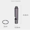 Mini Loud Lightweight Whistle Portable Emergency Exploring Accessories  Outdoor EDC Tool