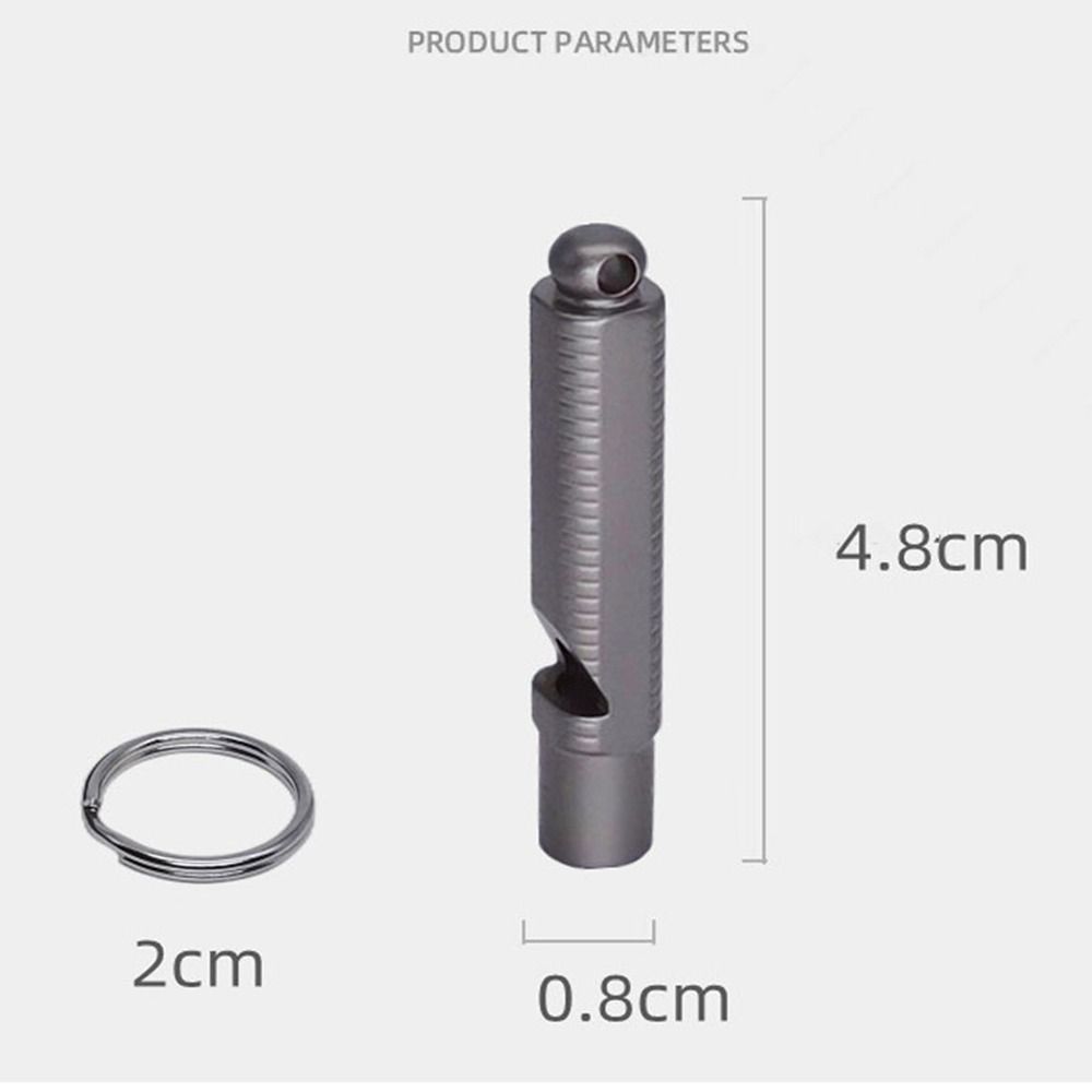 Mini Loud Lightweight Whistle Portable Emergency Exploring Accessories Outdoor EDC Tool
