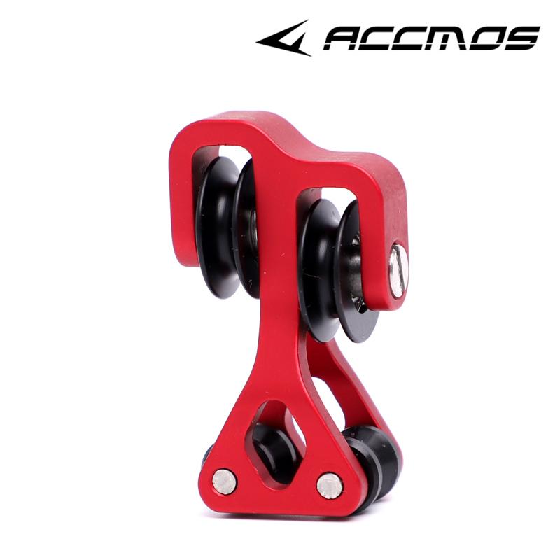 Ролик из алюминиевого сплава, направляющая для кабеля, 10 мм, 3/8 дюйма, разделитель тетивы, сменный ролик, разделитель тетивы, шкив для стрел