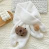 Capybara Neckerchief Wrap Cartoon Gloves Cute Neck Warmer  Winter