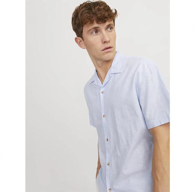 Jack & Jones Summer Resort Linen рубашка с коротким рукавом