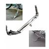 Motorcycle Atv Adjustable Kickstand Foot Support Side Stand Parking Rack Holder