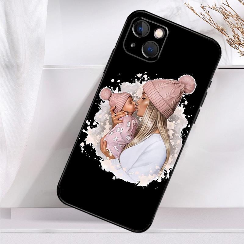 Модный чехол для телефона Super Mom для iPhone 14 13 12 11 16 15 Pro Max Plus Mini 7 8 X XR XS Max мягкий чехол