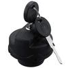 Panatiroy Black Fuel Gas Cap Lock Tank Fuel Tank Cap for Vtra