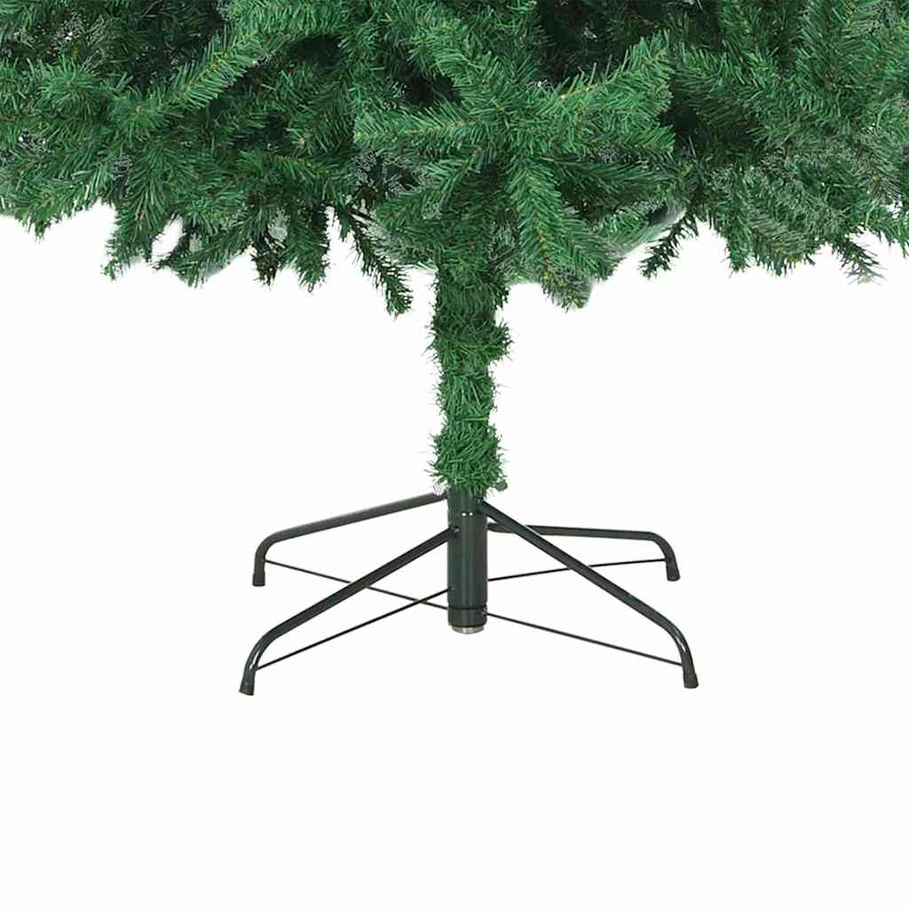 Artificial Christmas Tree with 300 LEDs and Stand Green 300 cm