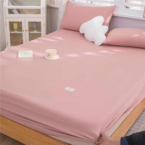 Эластичные простыни, наматрасник, мягкая хлопковая простыня, однотонное покрывало, покрывало, домашняя простыня (НЕТ наволочки )