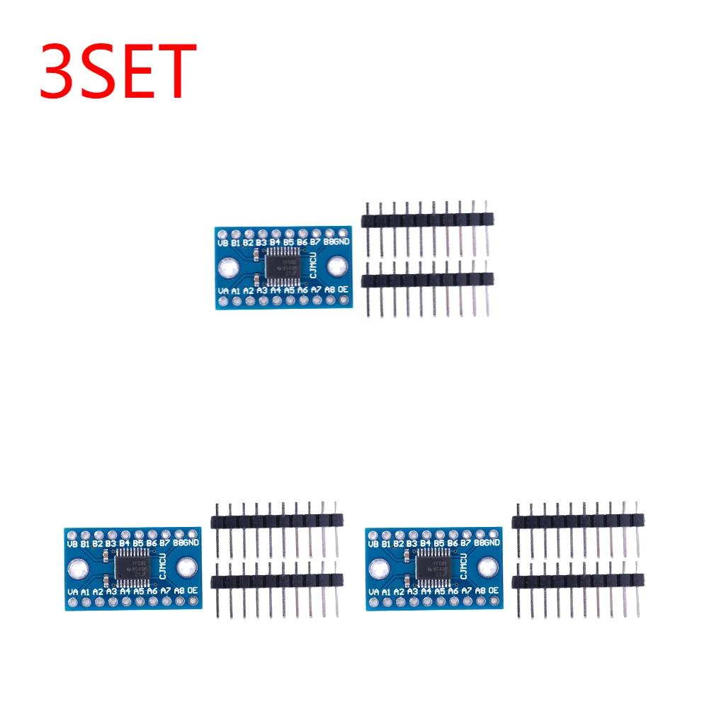 20-1SET TXS0108E TTL Bi-directional Mutual Converter 3.3V 5V 8 Channel Logic Level Switching Shifter High Speed for Raspberry Pi