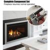 Temperature Resistant Gas Gas Fireplaces Ignition Set with Thermopile Thermocouple Suitable for 25122 25730