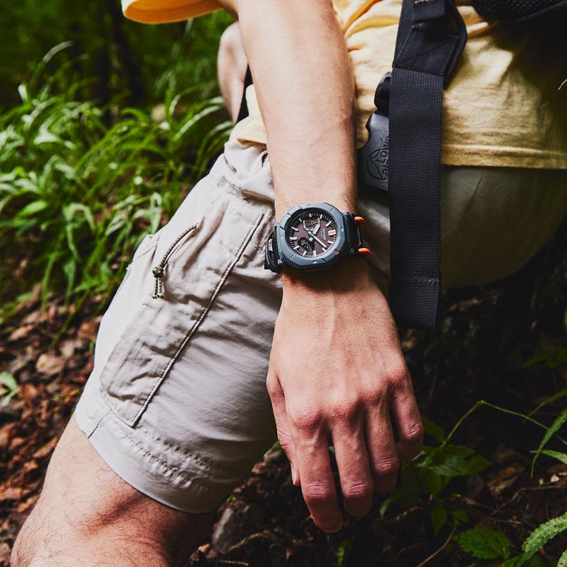 Casio Унисекс PRO TREK Черные часы PRJ-B001B-2 PRJ-B001B-2