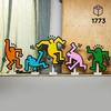 LEGO® 31216 Art Keith Haring, Les Figures Dansantes, Décoration d’Intérieur et Set de Construction pour Adultes