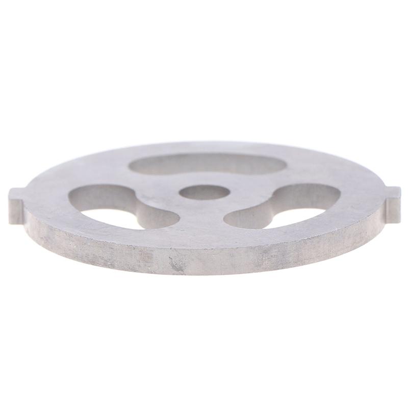 Большая пластина для мясорубки с 3 отверстиями, сетчатый нож, детали мясорубки, пластина с отверстиями для мяса