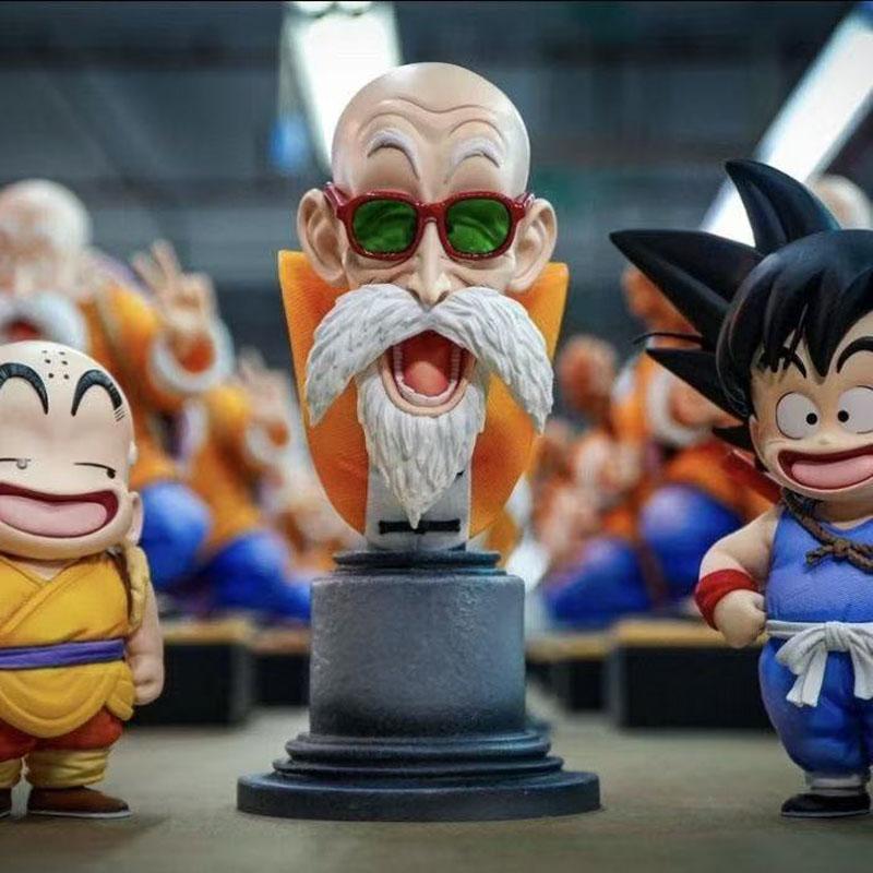 Фигурки Аниме Dragon Ball Мастер Роши Каме Сеннин Статуя Коллекция Фигурка Действия Кукла Модель Настольные Игрушки на День Рождения Подарок JT ПВХ Круглая Сенсорная