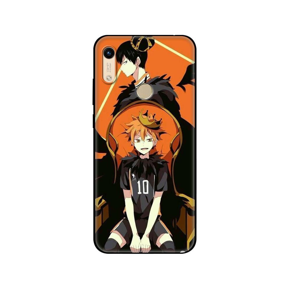 Черный чехол из ТПУ для Huawei Honor 8a Prime 8s Prime 9 Lite honor 9A 9C 9X Premium 9x Pro 9S чехол Tsukishima Pathetic Haikyuu