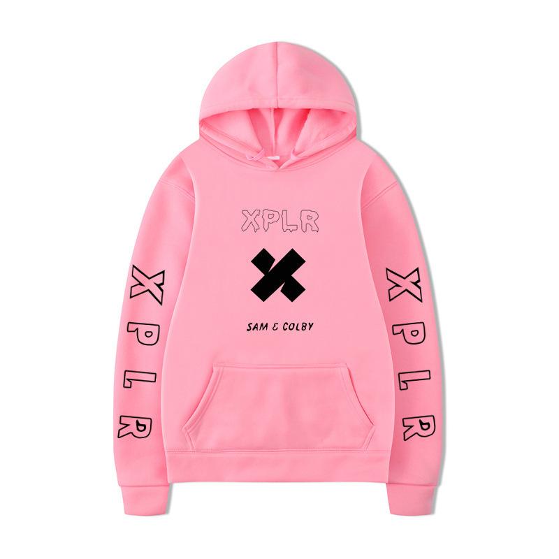 Autumn Winter Sam and Colby Printed Men's Hoodie Brand Hoody Clothes Vintage Fashion Casual Unisex Long Sleeve Pullovers