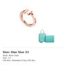 TIFFANY & CO. 18K Rose Gold Rings Unisex GRP07782