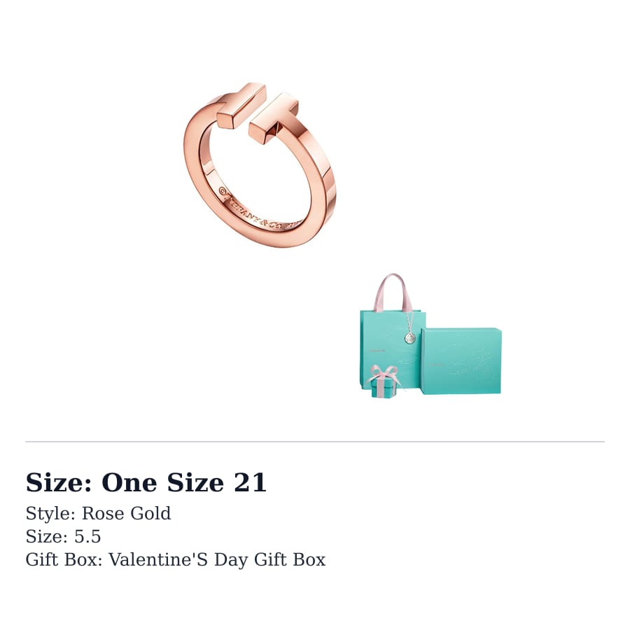 TIFFANY & CO. 18K Rose Gold Rings Unisex GRP07782