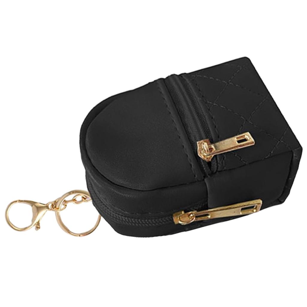 Модные маленькие косметички для женщин из искусственной кожи, держатели для помад и карточек, портативные косметички