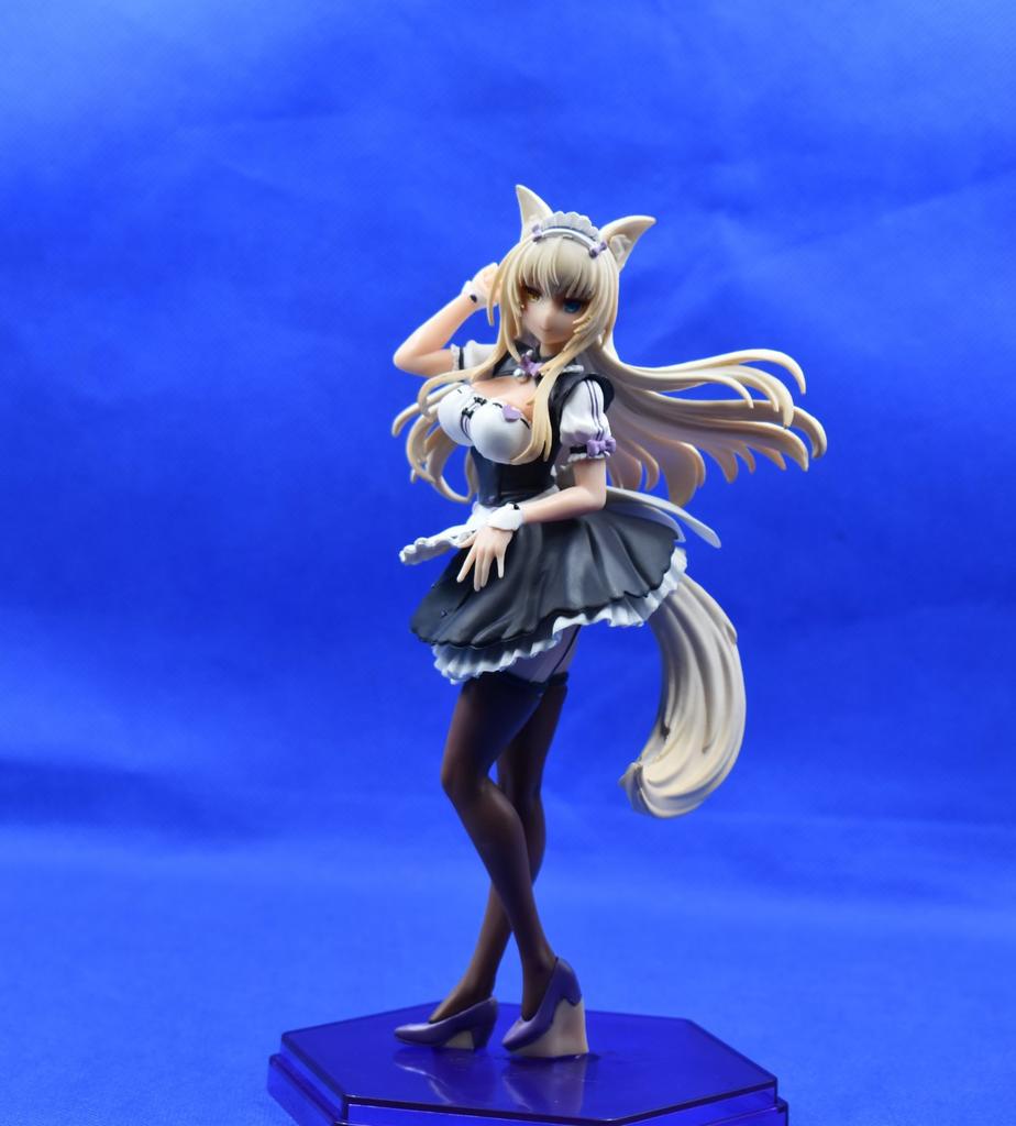 19СМ Аниме Nekopara Кокосовая Фигурка Стоящая В Наряде Горничной Вер Аниме Азуки Модель Игрушка Коллекция Подарков Фигурка Действия ПВХ