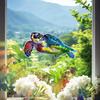 Laser Colorful Marine Animal Turtle Balcony Glass Door and Window Anti-static Window Stickers