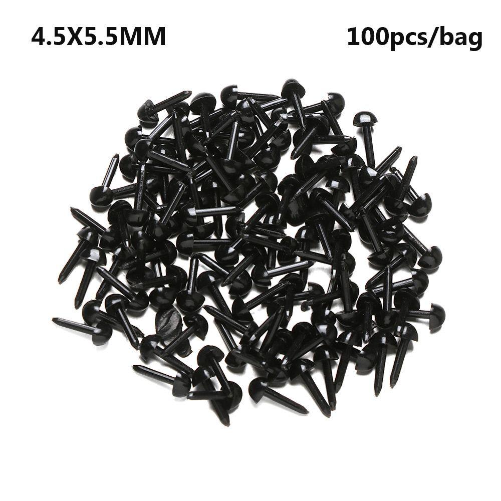 DIY Doll Animals Mini Black 4.5X5.5MM Stuffed Doll Eyes Plush Doll Eyes Safety Triangle Noses