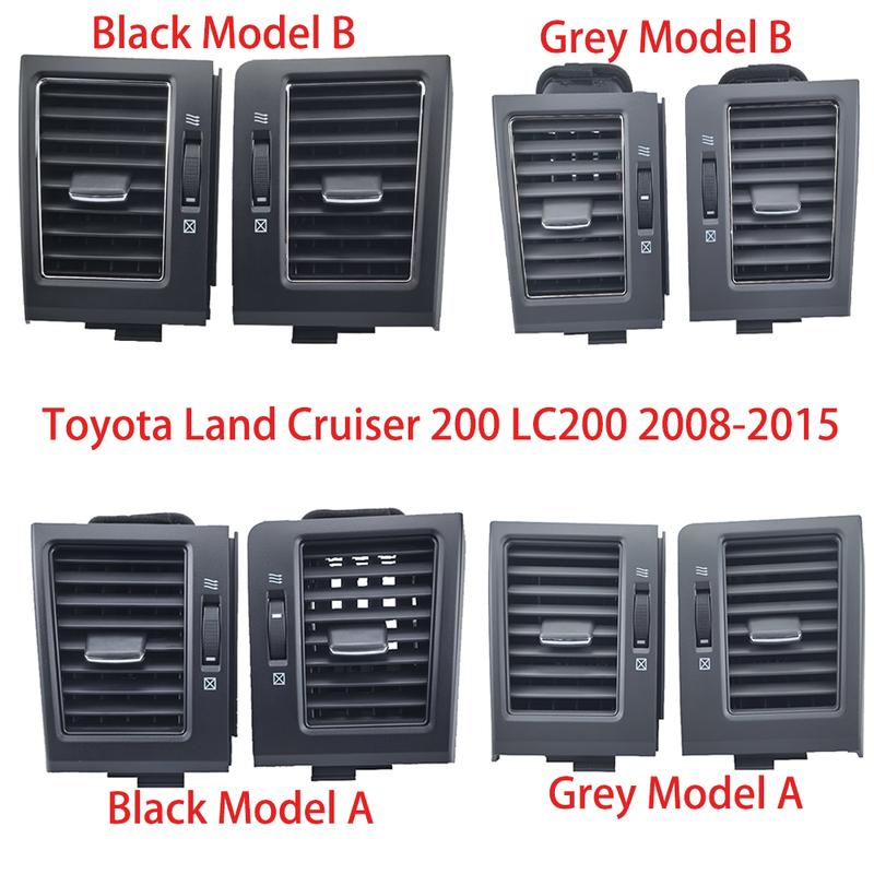 Для Toyota Land Cruiser 200 LC200 2008-2015 Автомобильный кондиционер Воздуховод Выходное отверстие Решетка кондиционирования Авто-стайлинг