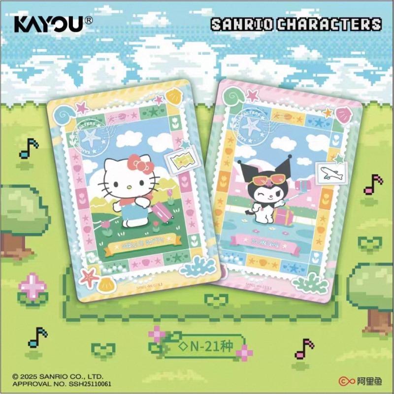 Sanrio Family Series Mengmeng Collection Cards Genuine  Animation Cartoon Collection Card Peripheral Toy Gift