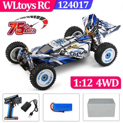 75 КМ/Ч WLtoys 124016 124017 60 КМ/Ч 144001 Электрический 4WD Пульт Дистанционного Управления Высокоскоростной Квадроцикл Дрифт RC Машины для Взрослых Игрушки