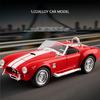 Моделирование 1:Классическая модель автомобиля Shelby AC Cobra в масштабе 22 из сплава со звуком и светом, коллекционная, литая металлическая миниатюра Voiture