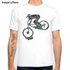 Summer Men T-shirt Downhill Biking Print Casual Heartbeat Stimulation Exercise Male Harajuku Tshirt  Men Clothing