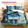 Jeremy Doku Pattern Bedding Home Decoration Birthday Gift ( 1 duvet cover + 2 pillowcase, without core),fan merchandise.