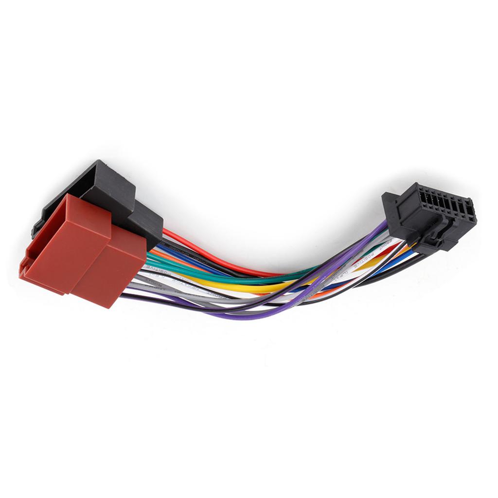 Автомобильный стерео жгут с 16-контактным портом на 8-контактный разъем Mini Iso, кабель проводки подходит для Pioneer 2003?на