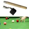 Wooden Cue Chalk Holder Billiard Accessories Pool Case Cues Tip Tool Cap for