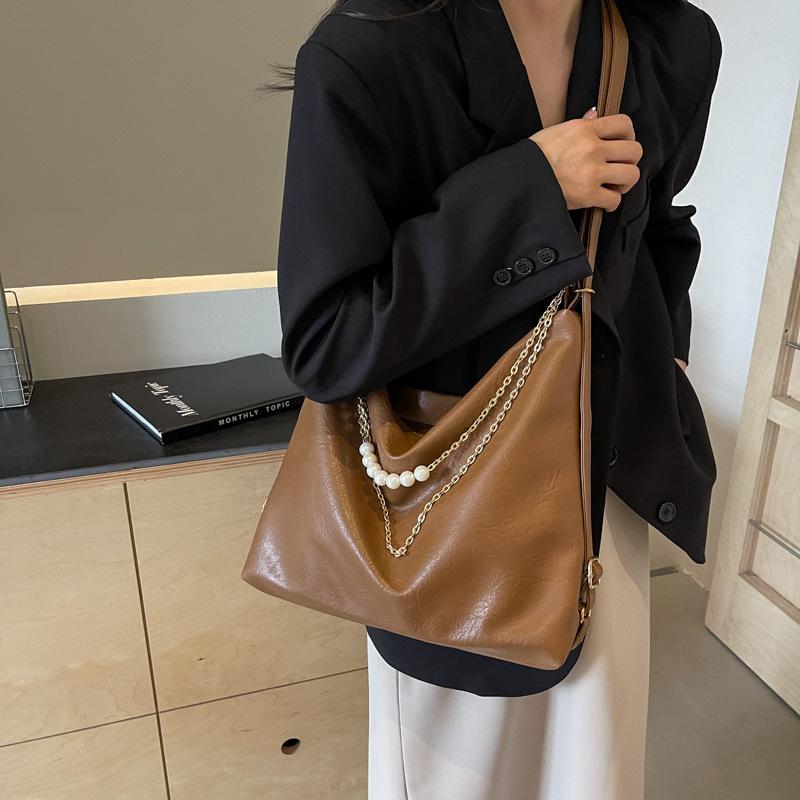 Leisure commuter tote bag women's large capacity fashion backpack multi-functional shoulder bag trend street travel backpack