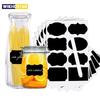 Home Waterproof Chalkboard Jam Jar Bottle Tags Blackboard Label Marker Pen Labels Stickers