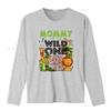 Mommy Of The Wild One Birthday 1st Safari Jungle Family T Shirt Vintage Washed Soft Comfortable Slightly Casual Fashion Stylish