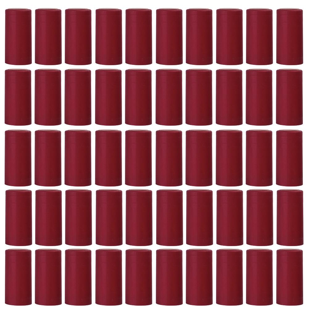 50PCS Wine Bottle Heat Shrink Capsules Cover Sealing Wine Heating Shrinkable Cap Film Wrapping Beer Liquor Bar Supplies 5