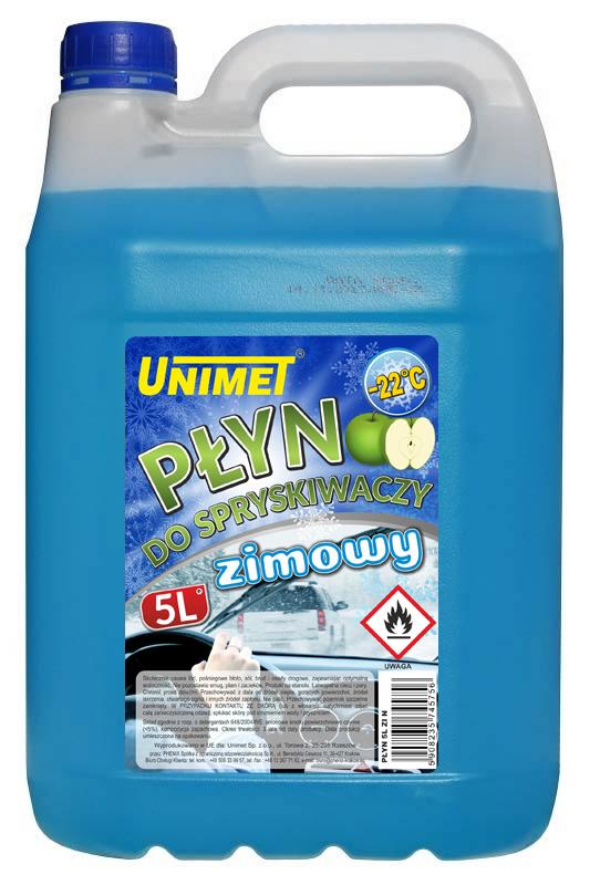 Winter Windshield Washer Fluid 5L Do-22 On Ethanol Blue - Fluid 5L Zi N