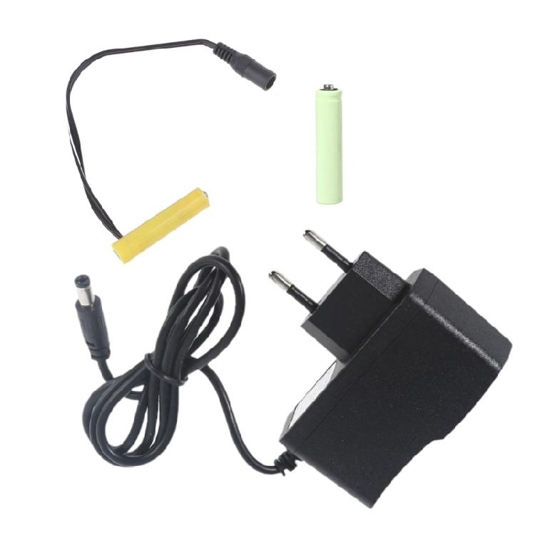 AAA Battery Eliminators Compact Battery Replacement Adapter for Table Lamp Clock