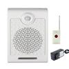 Настенный усилитель звука с мощным PIR-датчиком движения, активируемым кнопкой, возможностью записи голоса, динамиком с дистанционным управлением и голосовым оповещением.