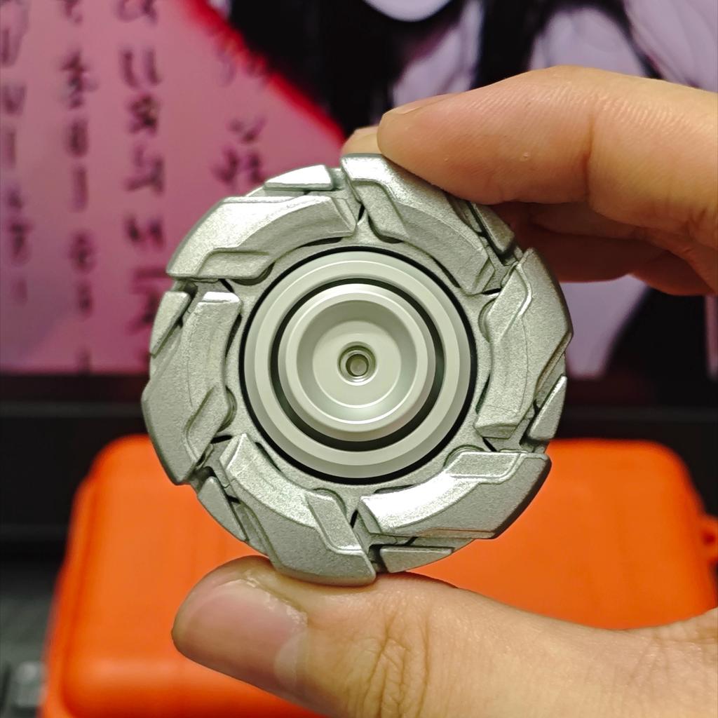 Светящийся металлический волчок-спиннер Open Armor EDC GoBiggeR, игрушки для снятия стресса, вращающийся, успокаивающий, антистресс