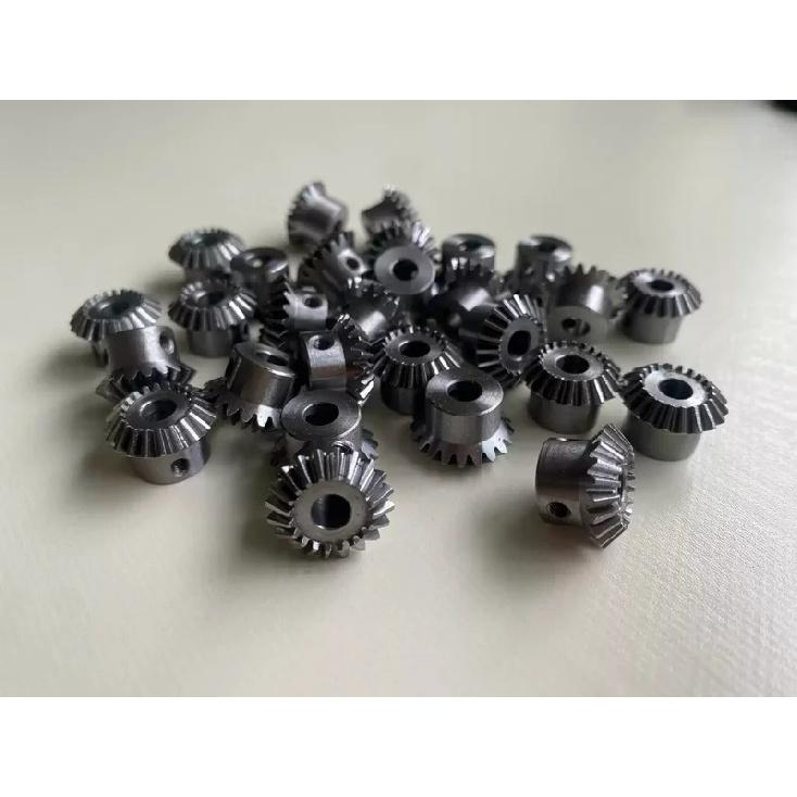 20T 45° 1:1 Ratio Bevel Gears, 5mm Bore,Carbon Steel/45# Steel, 90° Right Angle Drive Gear for RC Car/Model Making