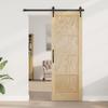 VidaXL Interior Door 'ORKDAL'73.5x211x4 Cm In Solid Pine Wood 4102657