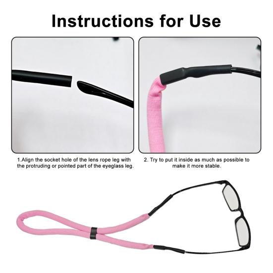 8 шт. плавающие ремни для солнцезащитных очков для воды регулируемые очки плавающий страховочный трос для мужчин и женщин плавучий фиксатор для очков для катания на лодках каякинга рыбалки