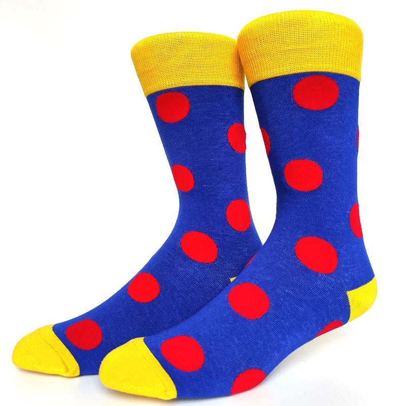 Новинка, веселые мужские носки с рисунком из хлопка, покер, корги, лягушка, сумасшедший бургер, пиранья, волк, авокадо, орел