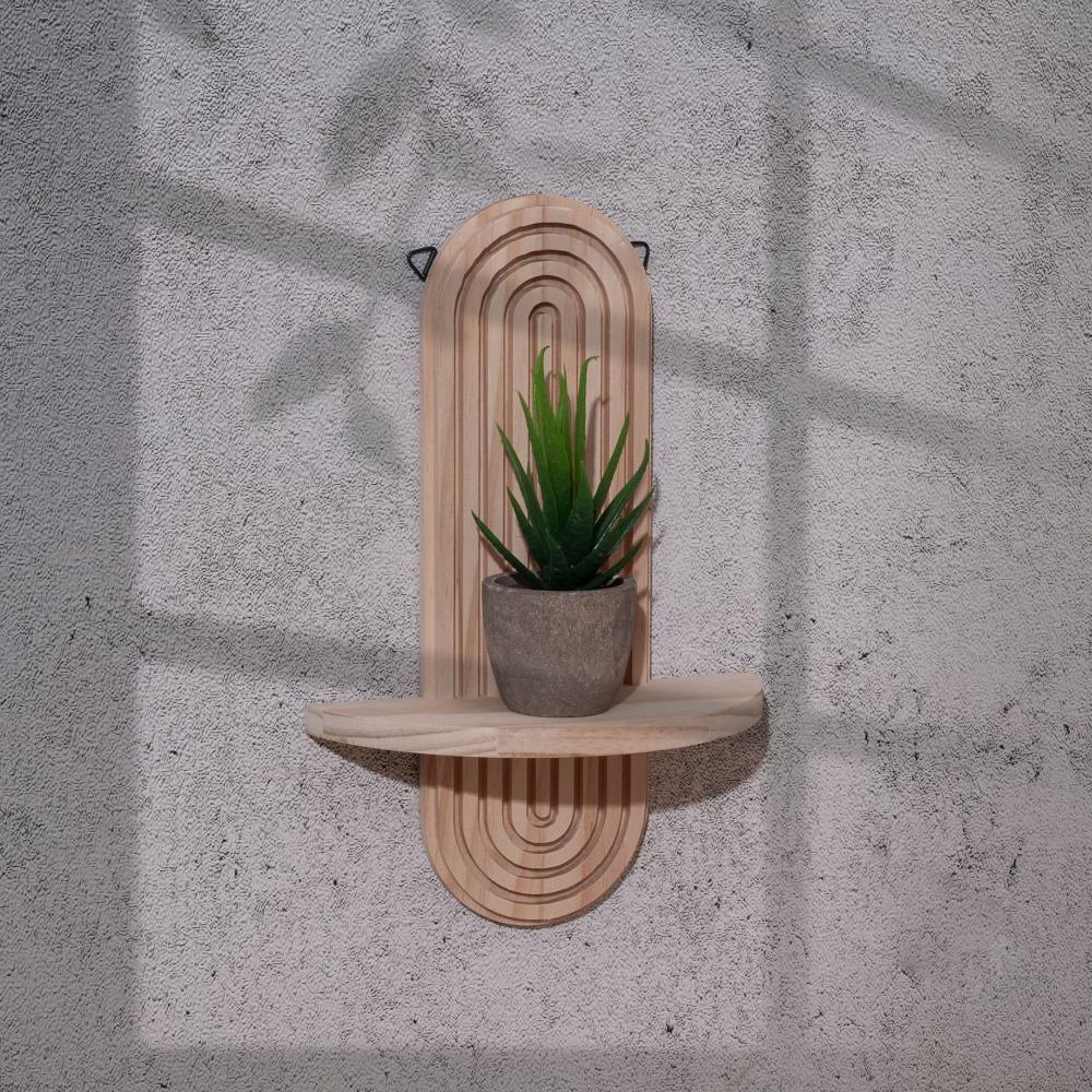 High Quality Wooden Wooden Wall Mounted Shelves Modern Home Decor Vintage Bohemian Wall Decor Wooden Floating Shelf Gift