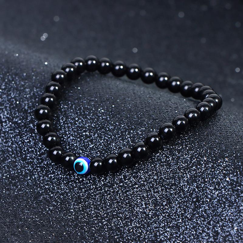 Турецкий браслет «Сглазы» из натурального камня, бусины для женщин, мужчин, украшения для йоги