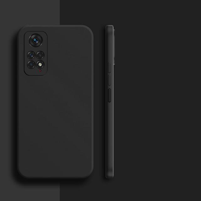 Чехол Liquid Silicon для Xiaomi Redmi Note 11 Pro 5G 11s Global Phone Cover для Xiaomi Red mi Note11 12 pro Защитный чехол