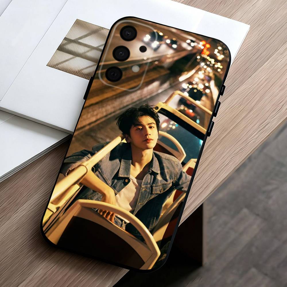 H-Красивый Крин Чжан L-Линхэ Чехол для телефона для Samsung Galaxy A73,A72,A71,A70,A53,A52,A51,Другие Мягкий черный корпус